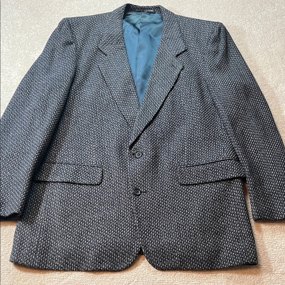 Today's Man Mens Tweed Blazer Jacket‎ 44 Wool Blend British Isles